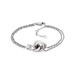 Tommy Hilfiger Nadčasový oceľový náramok Prepletené kruhy Nautical Knot 2780990