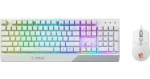 MSI Vigor GK30 COMBO biela / Herný drôtový set / RGB podsvietenie / USB / US layout (S11-04US319-CLA)