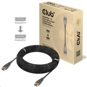 Club3D DisplayPort kábel DisplayPort čierna CAC-1079 kábel DisplayPort