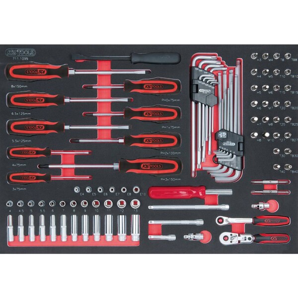 KS Tools 711.1095 súprava nástrčných kľúčov, 711.1095; 711.1095