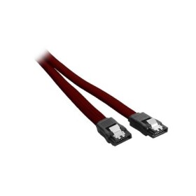 CableMod ModMesh SATA 3 Kábel 60cm - tmavo červená (CM-CAB-SATA-N60KBR-R)