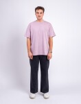 Carhartt WIP S/S Helix Redux T-Shirt Pink Fog garment dyed S
