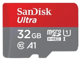 SanDisk Ultra microSDHC 32GB + adaptér / Pamäťová karta / Class 10 / A1 / UHS-I / U1 (SDSQUA4-032G-GN6MT)