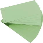 Herlitz Oddeľovacie pásky / 100 ks / zelená (10843506)