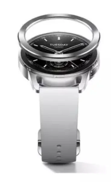 XIAOMI Watch S3 Bezel/luneta strieborná / TPU (6941812775165)