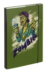 BAAGL Dosky na školské zošity A4 Zombie / 23x32x3 cm (A-7299)