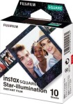 FUJIFILM INSTAX COLORFILM SQUARE GLOSSY STAR ILLUMI