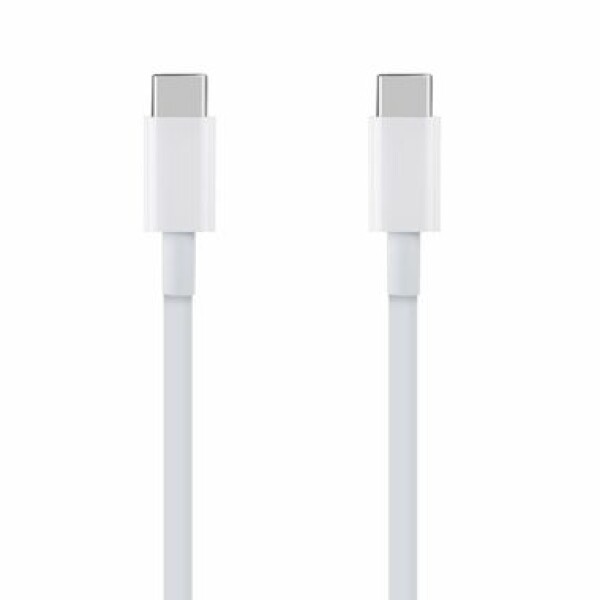 Obal:Me Fast Charge USB-C/USB-C Kábel 1m biela (8596311223631)