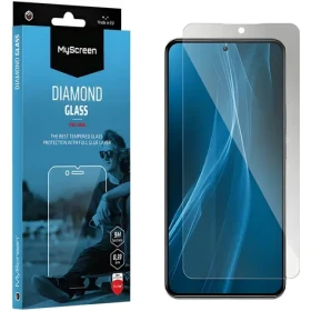 MyScreen Diamond Glass edge Full Glue čierna / Ochranné sklo / Huawei Nova 11 / 9H / lepenie cez celý displej (MD7834TG DEFG BLACK)