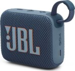 JBL GO 4 modrá / Prenosný reproduktor / Bluetooth / IP67 / výdrž 7 hodín (JBLGO4BLU)