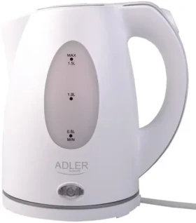 Adler AD 1207 biela / Rýchlovarná kanvica / 2000 W / 1.5 L / dopredaj (AD 1207)