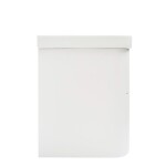 Kúpeľňová skrinka s umývadlom SAT Fusion 97,5x53x45 cm biela matná mat SATFUSION2100WMW SATFUSION2100WMW