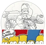EFKO Vymaľuj si puzzle The Simpsons