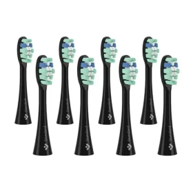 TrueLife SonicBrush Clean-series heads Standard black 8 pack / náhradná hlavica 8 ks (TLATAC70UVNBACHSTB8)