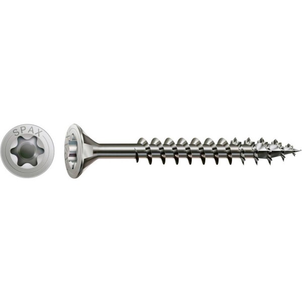 SPAX 1197000400603 skrutka zo zápustnou hlavou 4 mm 60 mm T-STAR plus Nerezová oceľ 100 ks; 1197000400603