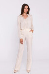 Dámske nohavice S371 Ivory - Stylove XL
