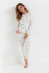 Pyžamo Cana 435 Interlock long/r S-XL ecru XL