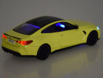 Mamido Auto kovové model BMW M4 mierka 1:32 zvuky svetla