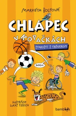 Chlapec v kopačkách Starosti s trénerom, Bolfová Markéta