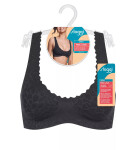 Dámska podprsenka Sloggi Zero Feel Lace 2.0 Bralette čierna BLACK