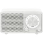 Sangean WR-7 Genuine Mini stolný rádio FM Bluetooth možné znovu nabíjať biela; A500410