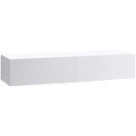 CERANO - Kúpeľňová skrinka pod nástenné umývadlo/doplnková Noira - biela matná - 120x28x43 CER-8050BD7606