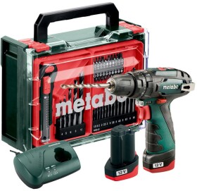 In Win METABO.PowerMaxx SB Basic Set Mobile workshop + 2 Li-Ion batteries 12V/2.0 Ah with charger LC 40 + 41 elements
