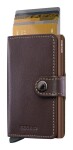 Kožená mini peňaženka Secrid Miniwallet Original Chocolate