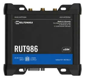 Teltonika RUT986 / Router industriálny / WWAN 3G/LTE / Wi-Fi / 3x LAN (RUT986000000)