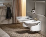 KERASAN - WALDORF bidet závěsný 37x55cm, bílá 4125K1