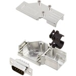 Encitech DCMR-FK-09-DBP-K 6355-0065-01 sada D-SUB kolíkové lišty 90 ° Pólov: 9 spájkovaný 1 sada; 6355-0065-01