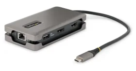 StarTech USB-C multiport dokovacia stanica šedá / Dokovacia stanica / HDMI / DisplayPort / USB-A / RJ-45 (DKT31CDHPD3)