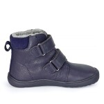 Dievčenské zimné barefoot topánky PRO-tex BEKA PURPLE - 24