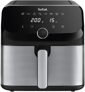 TEFAL Easy Fry Mega EY855D10 čierna / Teplovzdušná fritéza / 2020 W / 7,5 l / pre 8 osôb (EY855D10)