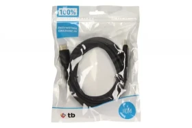 HDMI kábel 1.4 pozlátený 3 m / Kábel HDMI / M/M / pozlátené konektory (AKTBXVH1P14G30B)