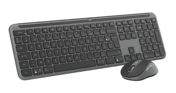 Logitech Signature Slim Combo MK950 Business grafitová / Set klávesnice a myši / Francúzske rozloženie (920-012505)
