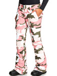 Dc RECRUIT DUSTY ROSE WMN VINTAGE CAMO zateplené nohavice dámske - S