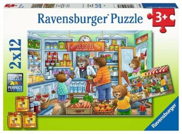 Ravensburger Medvede na nákupe