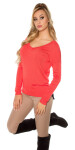 Trendy Koucla pullover with angel wings Einheitsgroesse