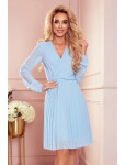 Dámske šaty Isabelle 313-10 Light Blue - Numoco M světle modrá