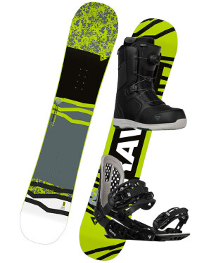 Gravity MADBALL 2R pánsky snowboardový set