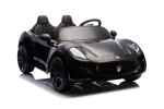 Mamido Mamido Elektrické autíčko Maserati GranTurismo Folgore 24V | 480W | 60 kg čierne