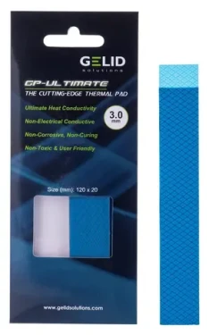 Gelid GP Ultimate TP-GP04-RE / Teplovodivá podložka / 120 x 20 x 3 mm / 3,2 g/cm3 (TP-GP04-R-E)
