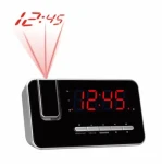 Denver CRP-618 čierna / rádiobudík / FM / 1.2 LED displej / projekcia hodín na stenu (111131000370)
