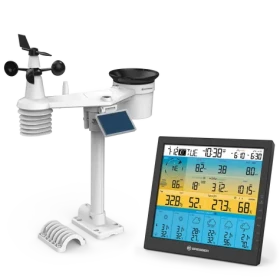 Bresser Weather Center 7-in-1 solar / Meteostanica / meranie teploty a vlhkosti / Wi-Fi (7003220)