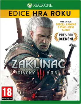 XONE Zaklínač 3: Divoký hon - Edícia HRA ROKU / RPG / CZ Titulky / Od 18 rokov / Hra pre Xbox One