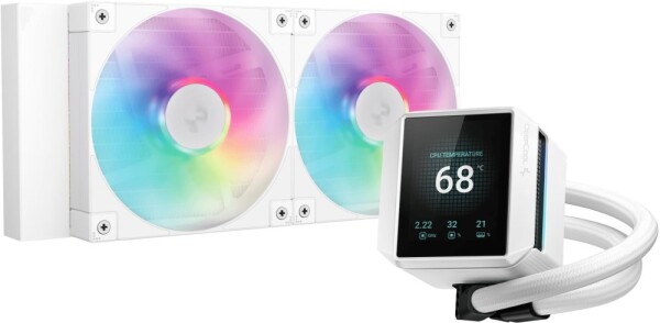 SilentiumPC K Cooler Wasserkühlung DeepCool MYSTIQUE 240 White ARGB