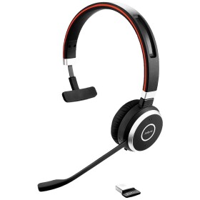 Jabra Evolve 65 Second Edition - UC telefón slúchadlá do uší Bluetooth, bezdrôtové mono čierna Potlačenie hluku, Redukcia šumu mikrofónu vr. nabíjacia a; 6593-833-499