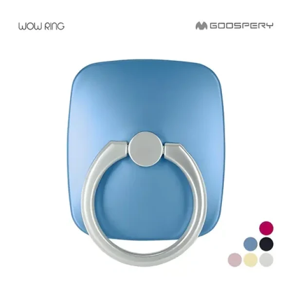Mercury Wow Ring modrá / Držiak na mobilný telefón / 360° otočný prstenec / Opakovane lepiaca