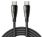 Joyroom SA31-CC5 Pioneer čierna / Nabíjací kábel / USB-C - USB-C / 240 W / 1,2 m (SA31-CC5 1.2m-Black)